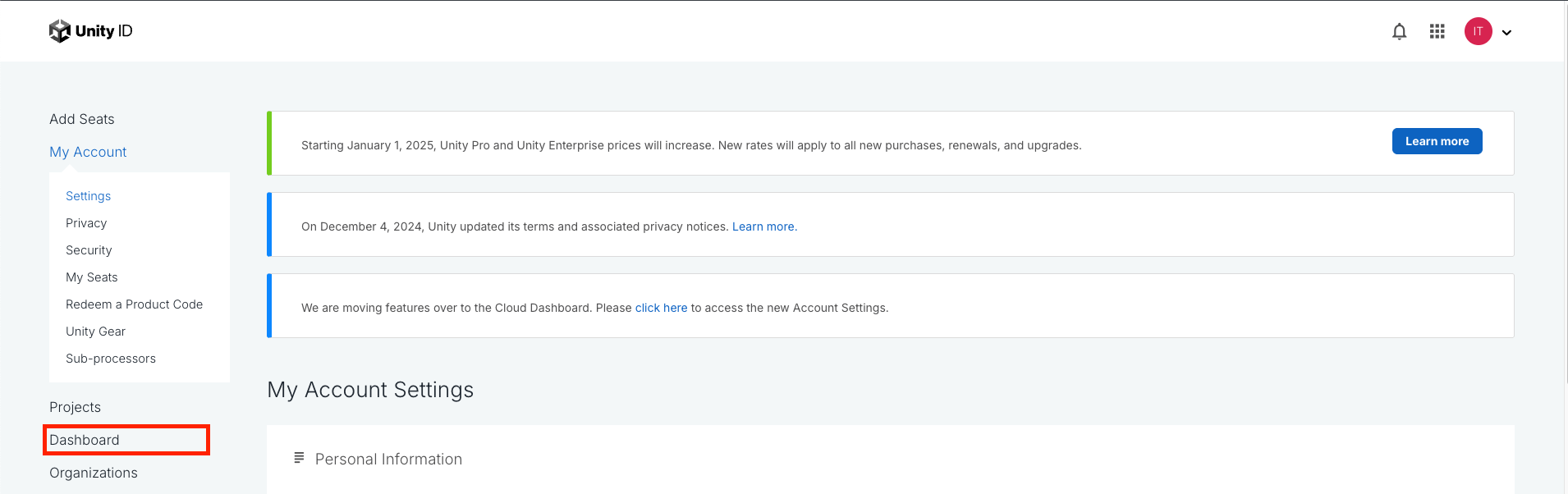 Unity Ads Dashboard