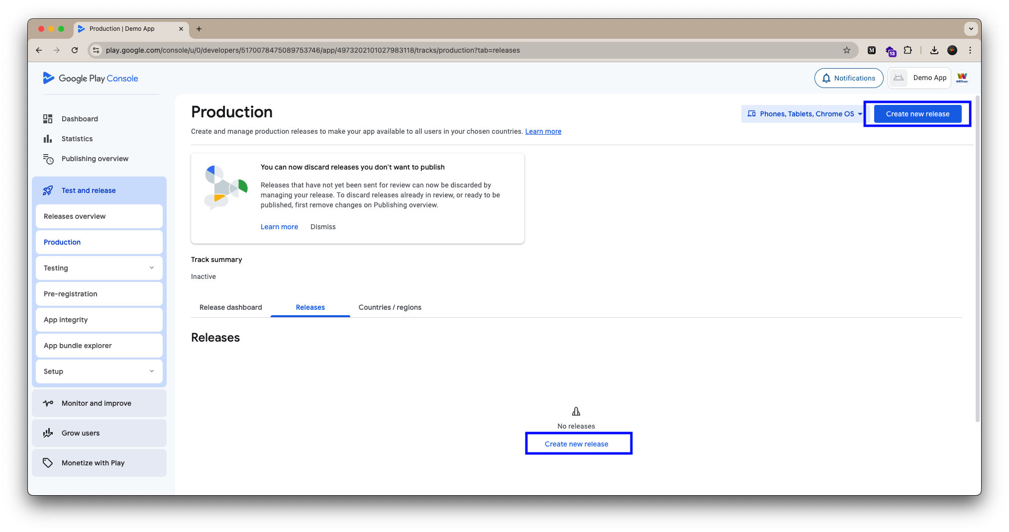 Create Release