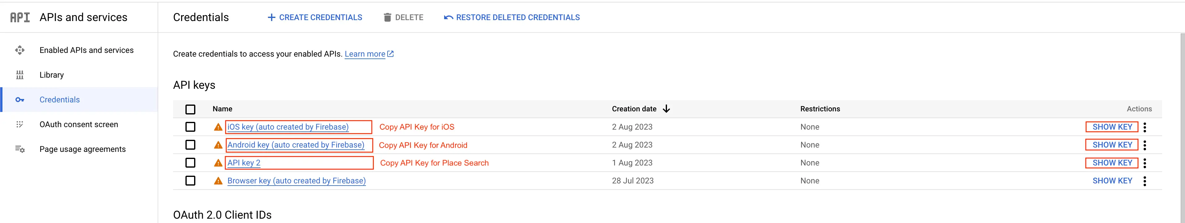 firebaseBilling