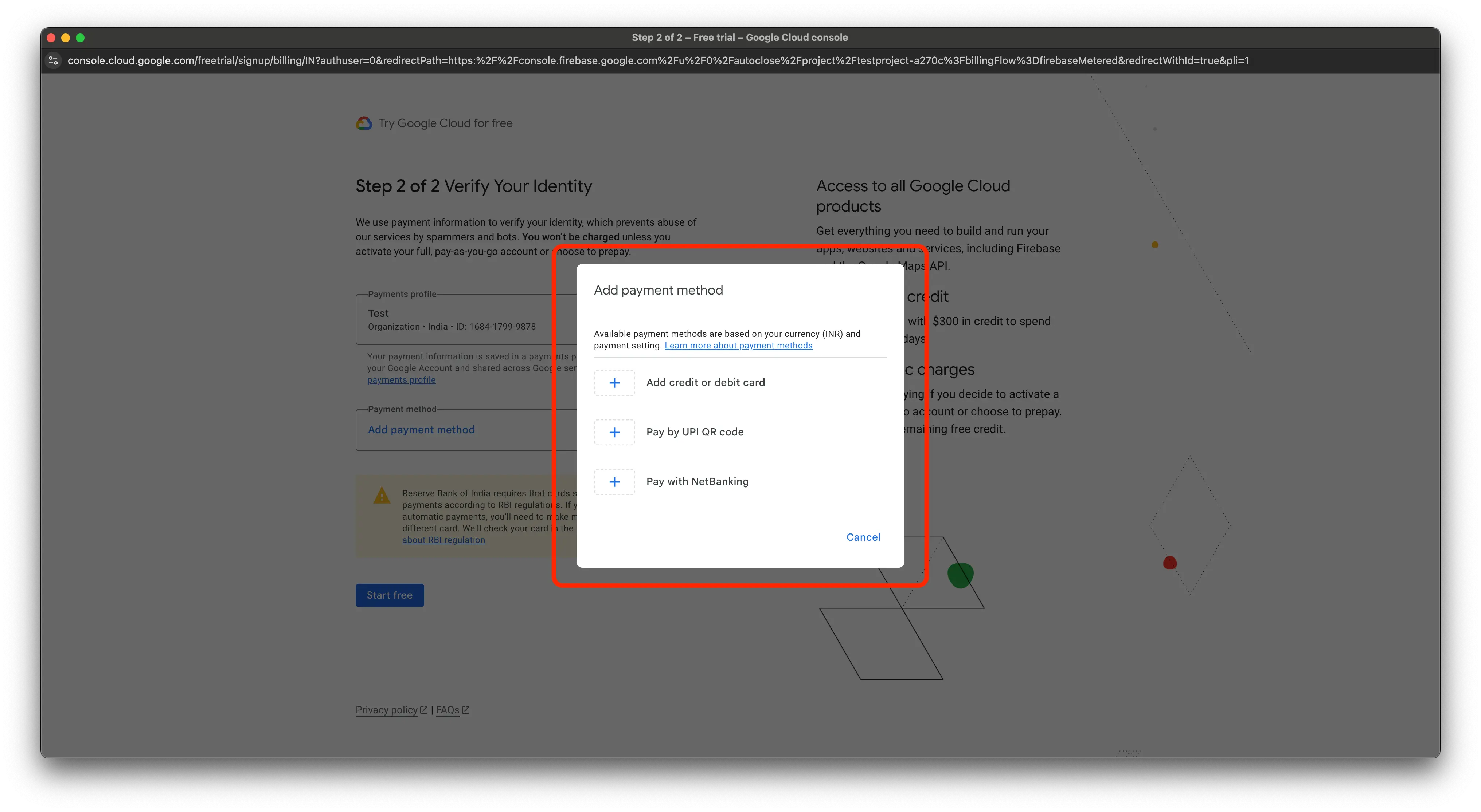 firebaseBilling
