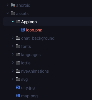 App Icon Folder