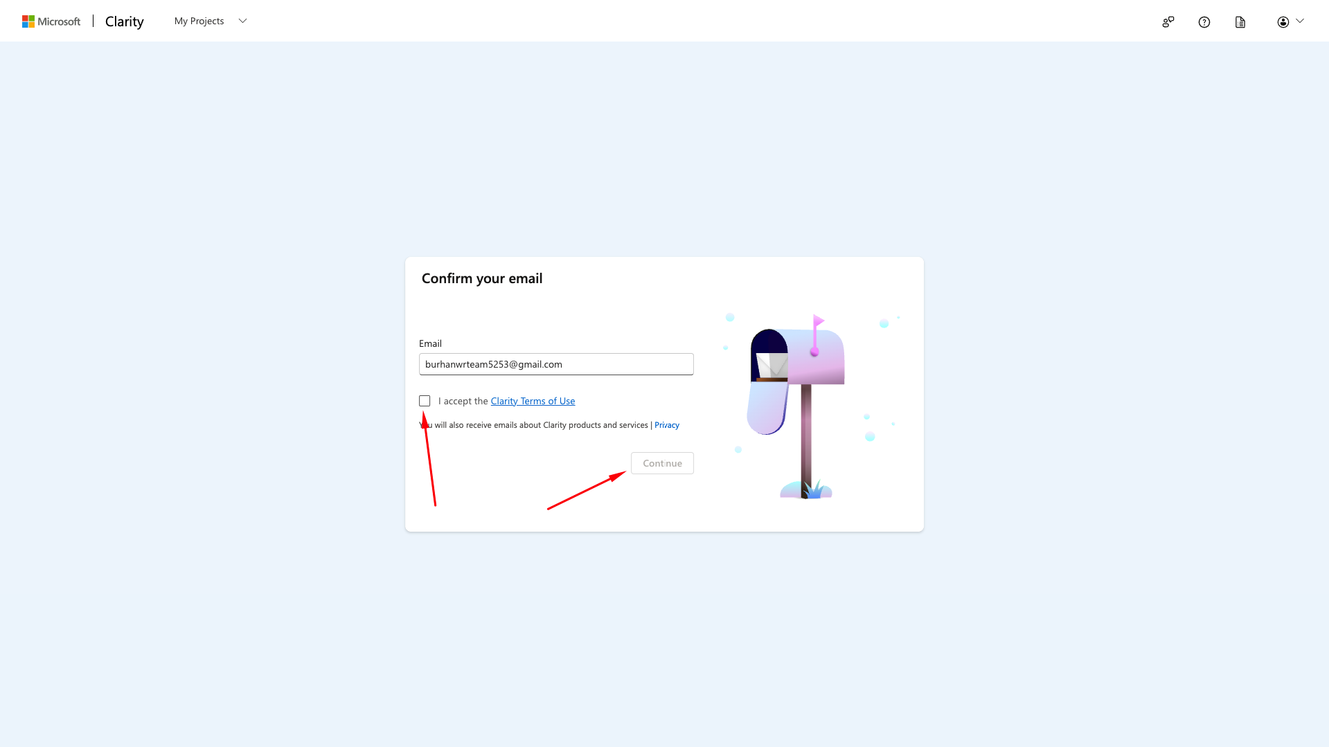 Confirm Email