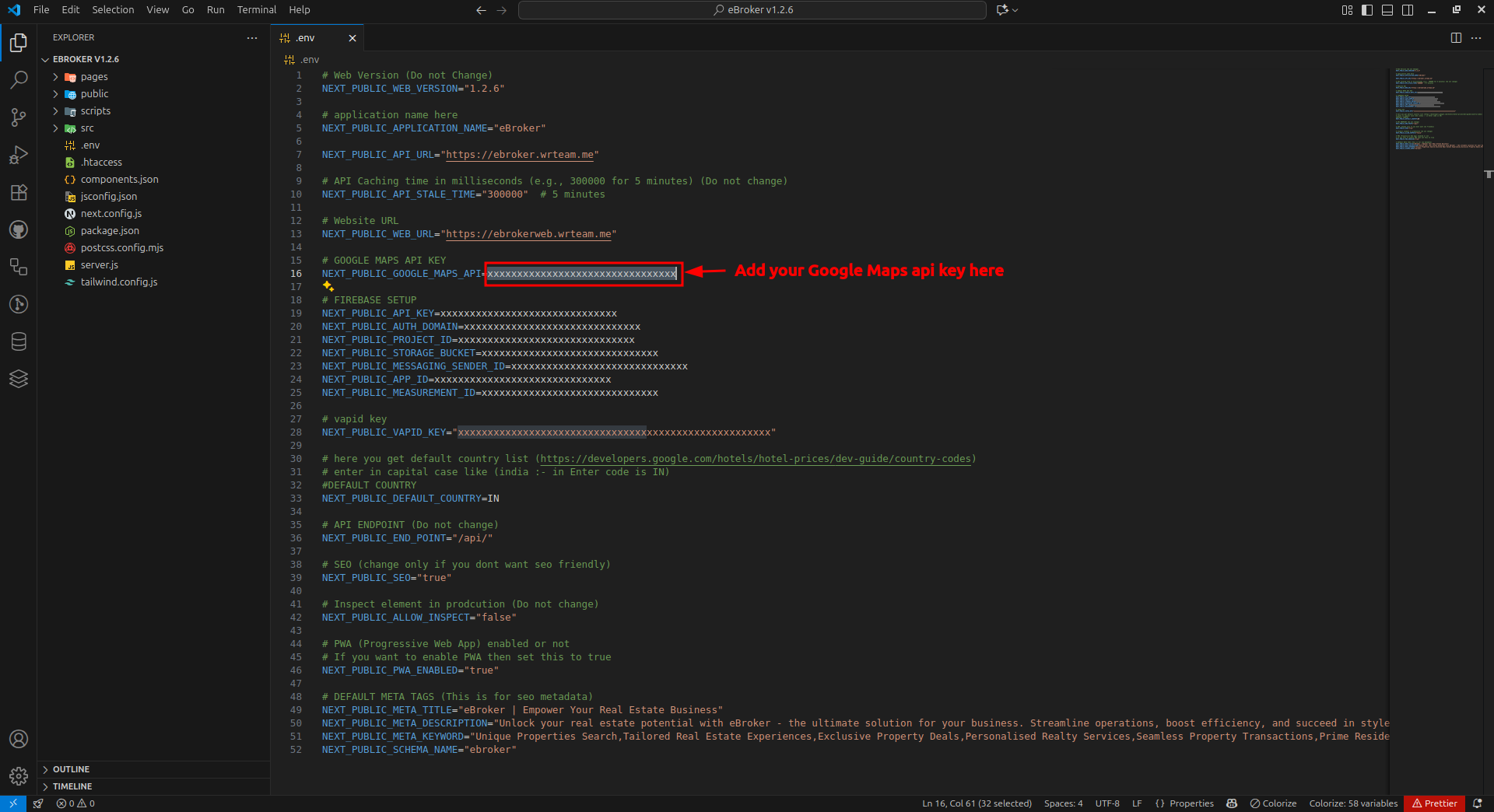 Google API Configuration