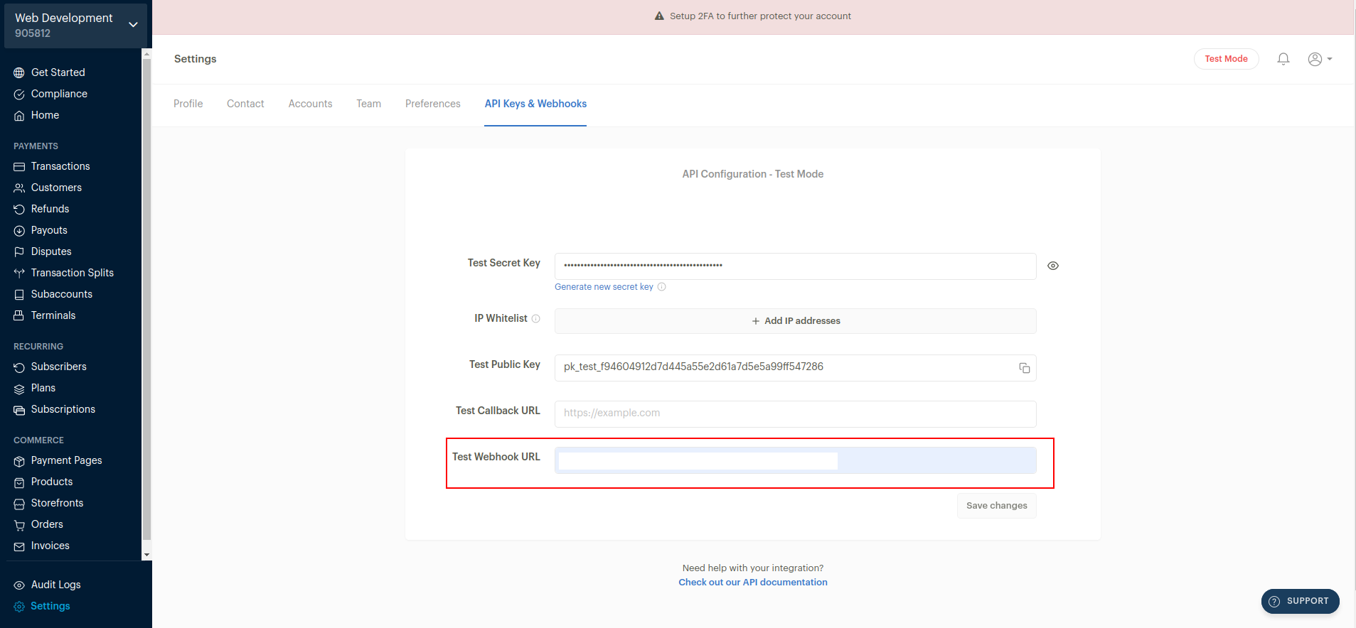 Paystack Step 1