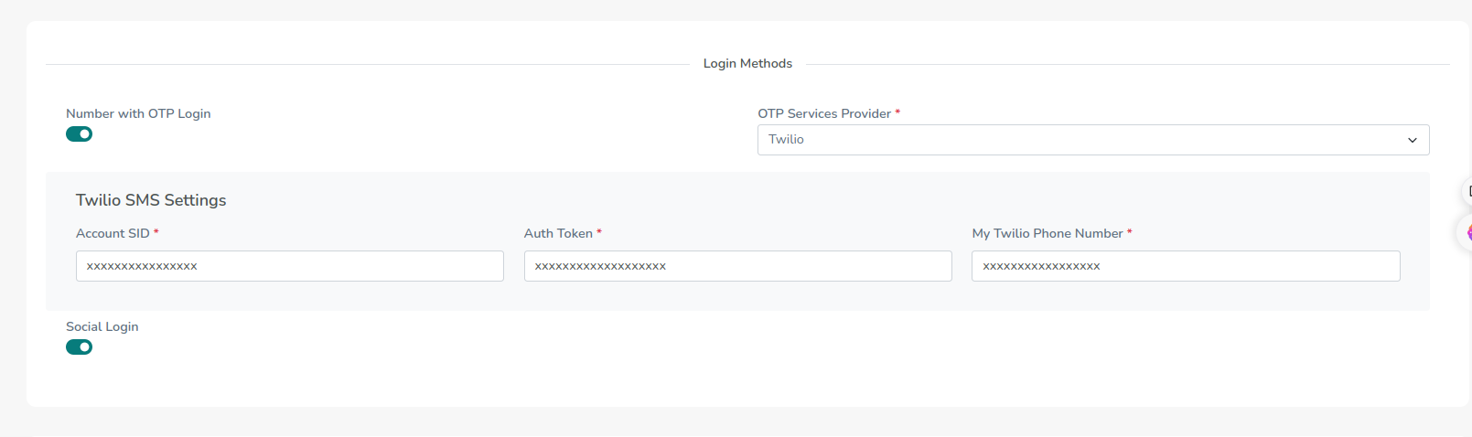 Twilio Step 8
