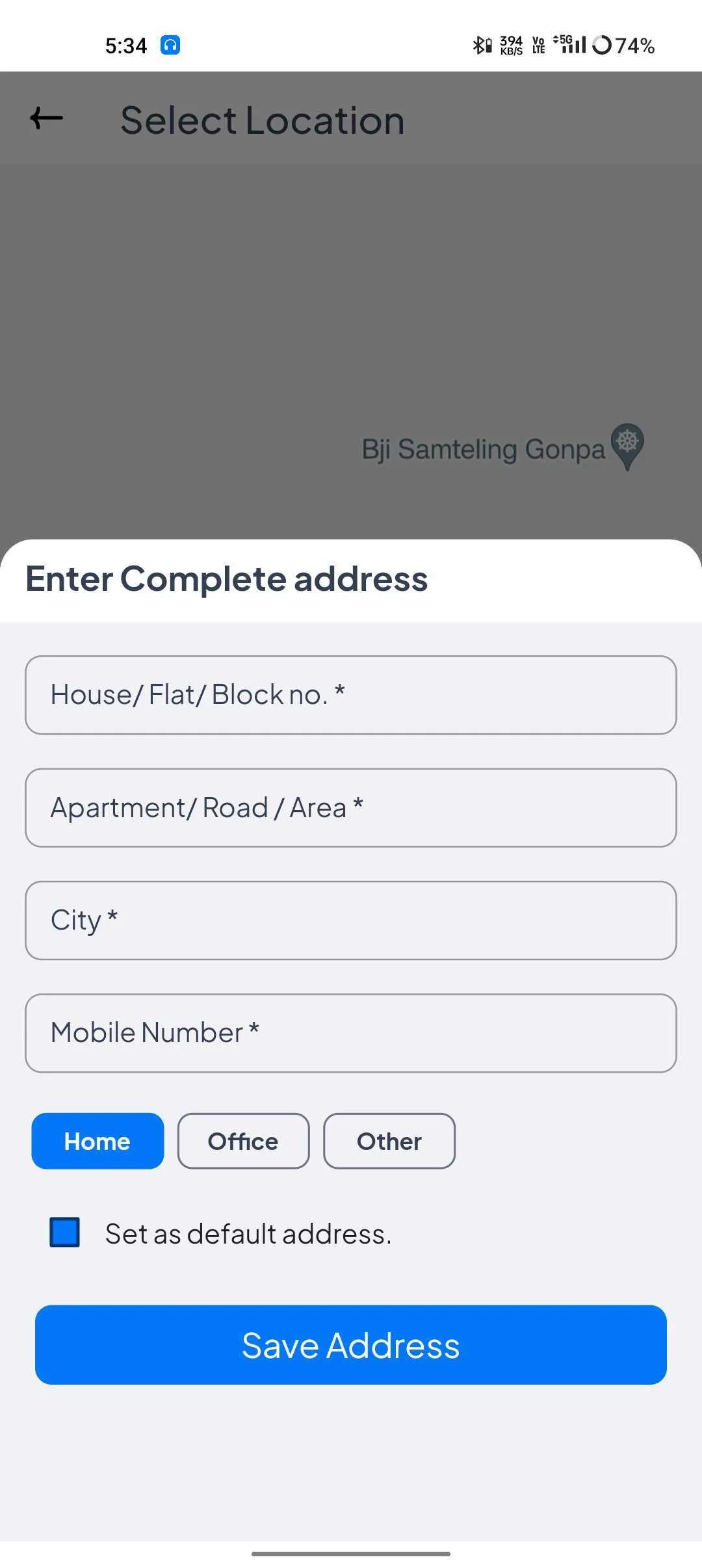 Multiple Addresses