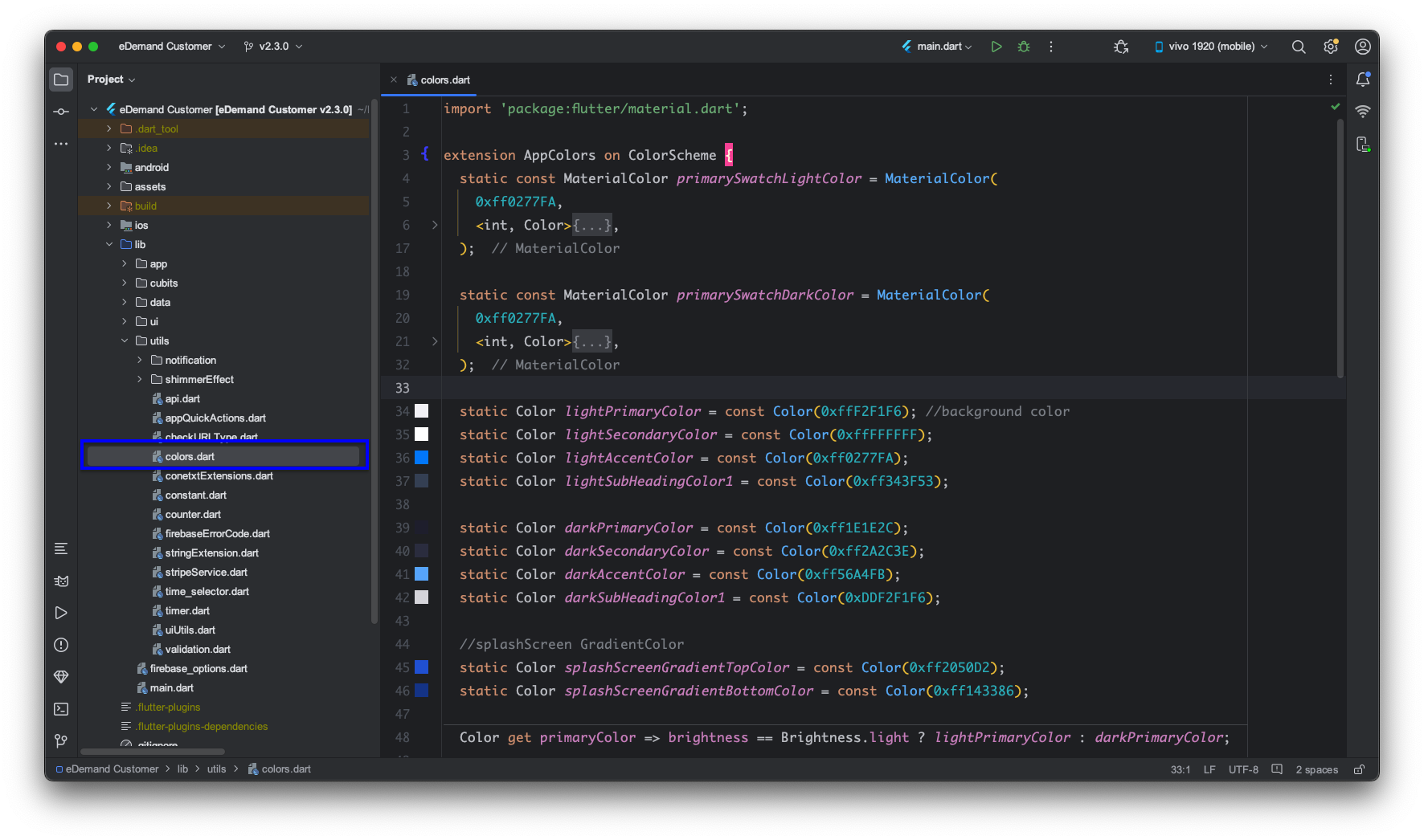 appcolor