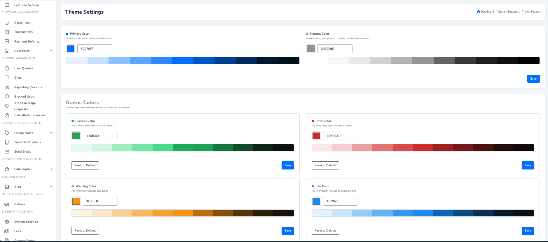Dynamic Theme Colors