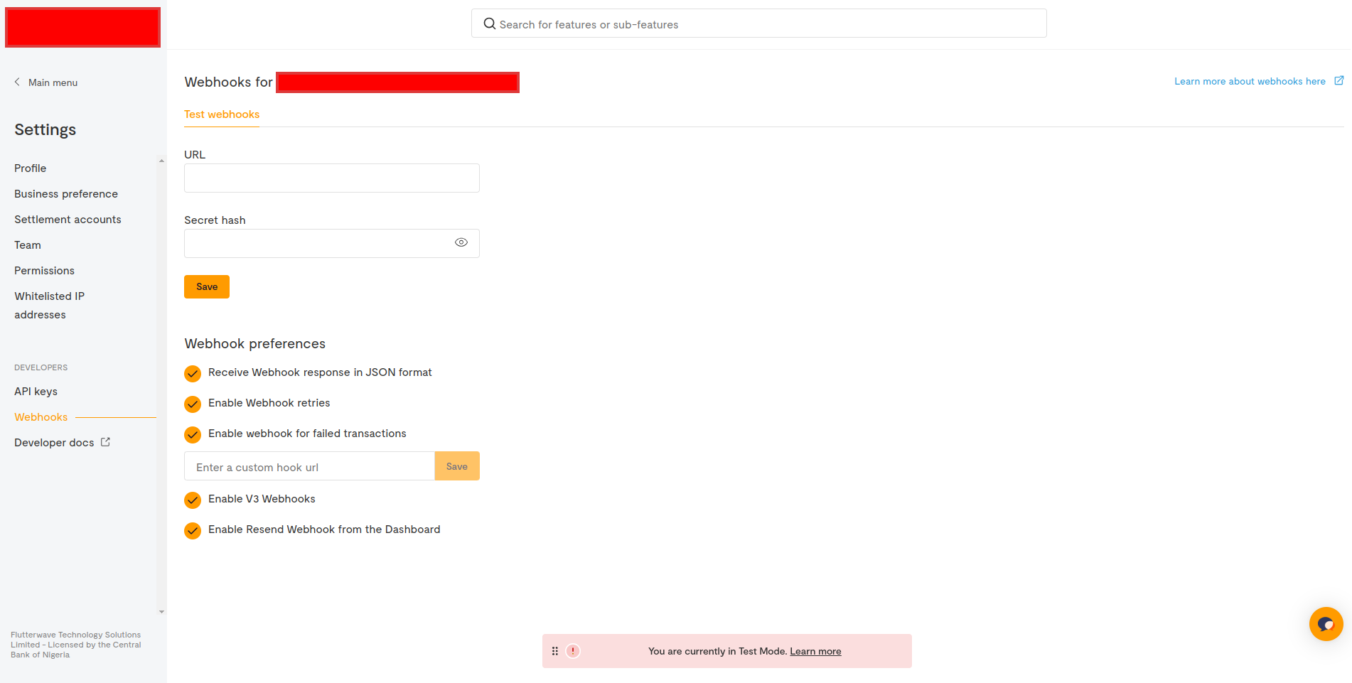 Flutterwave Webhook