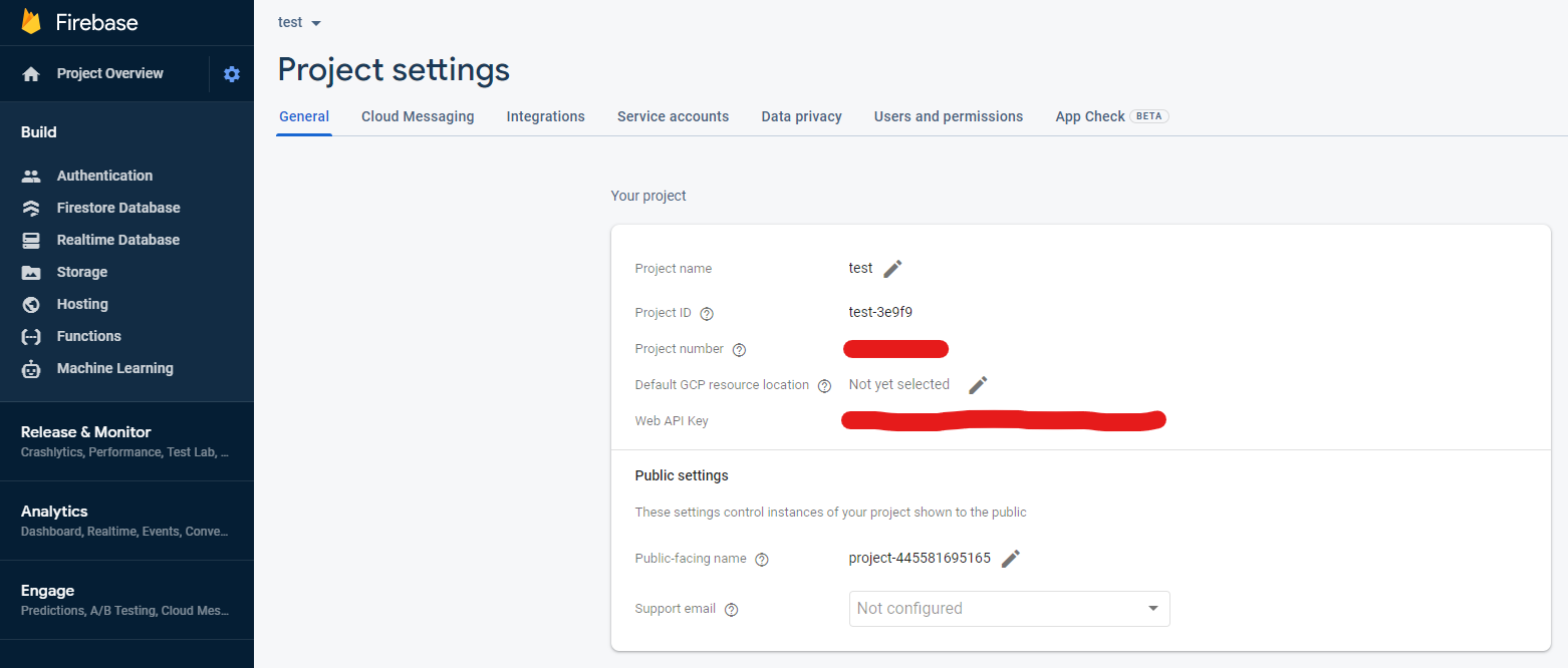 project-settings
