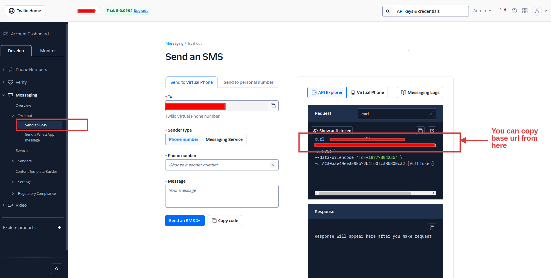 Twilio Messaging