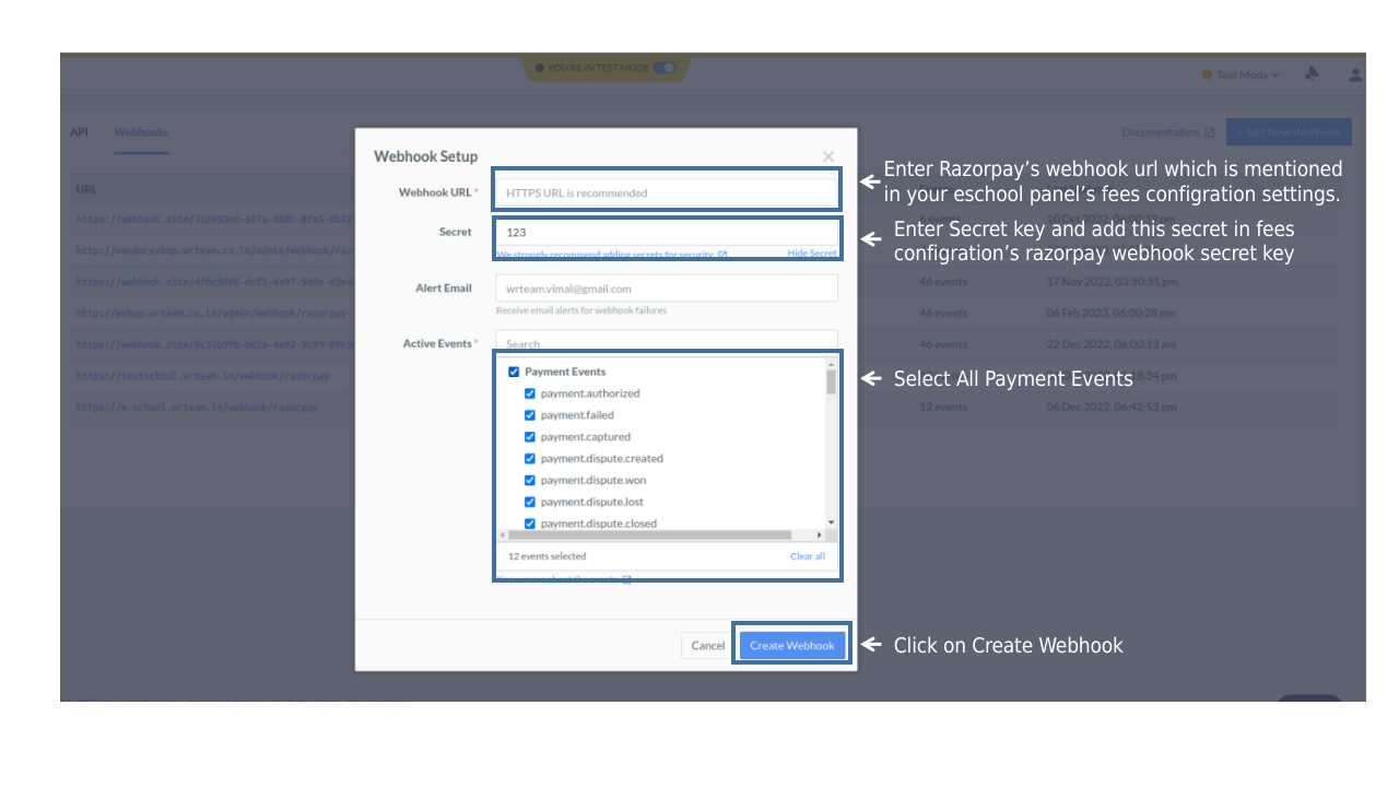 Razorpay Webhook 2