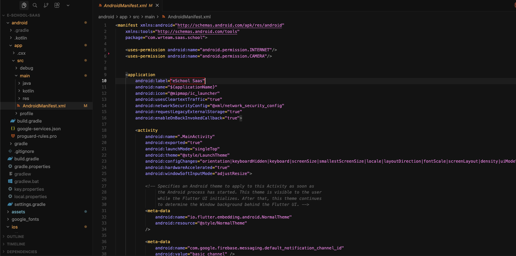 Onboarding Screen Example 1