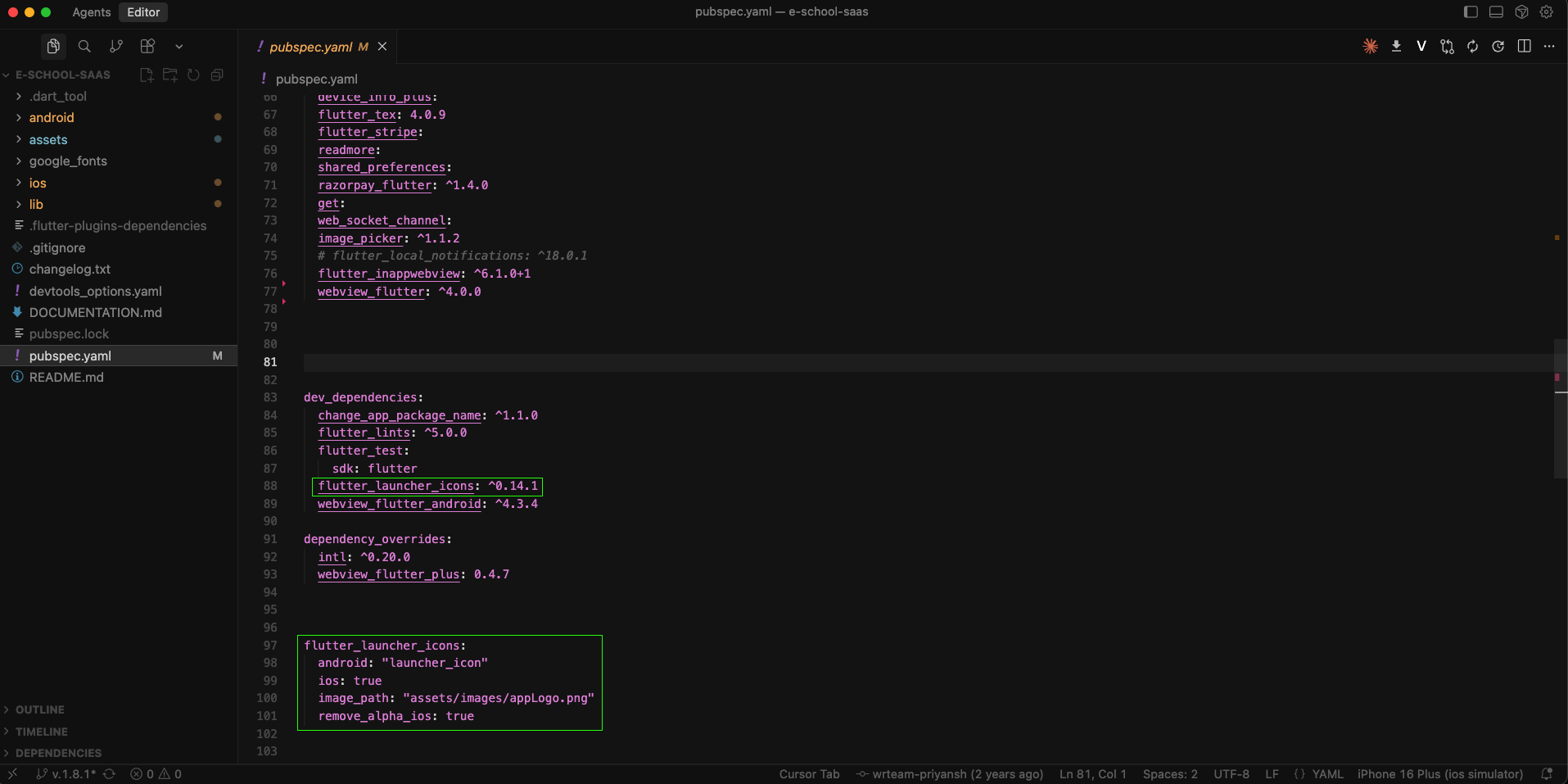Launcher icons generated