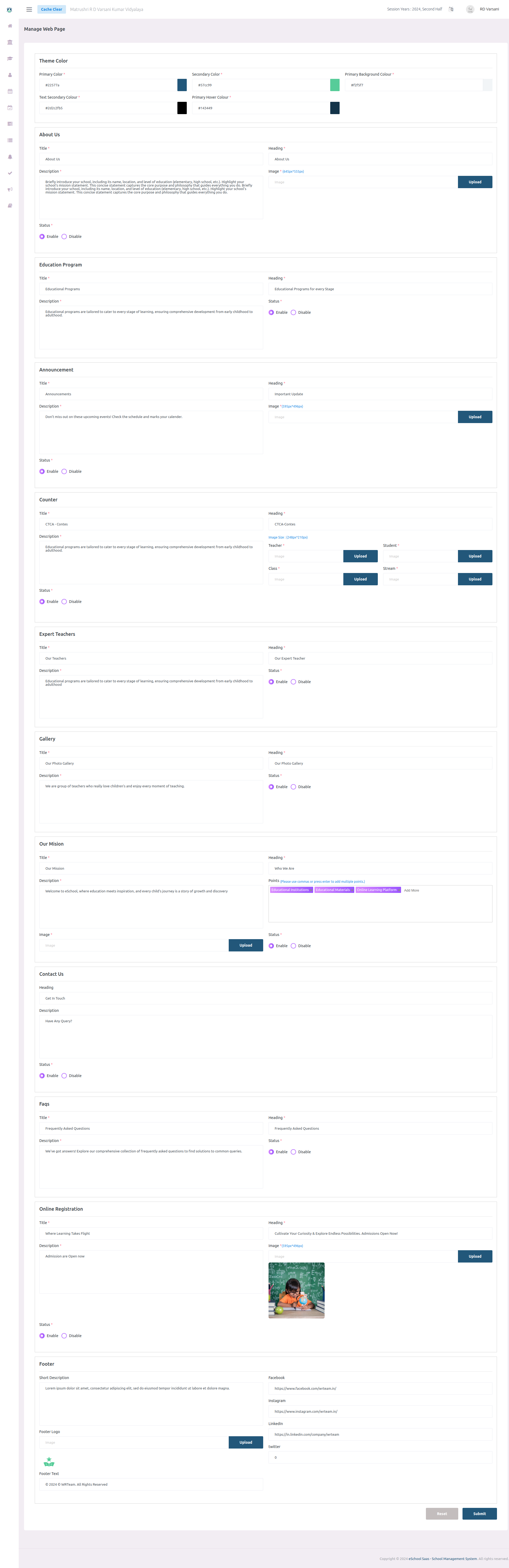 e-School SaaS