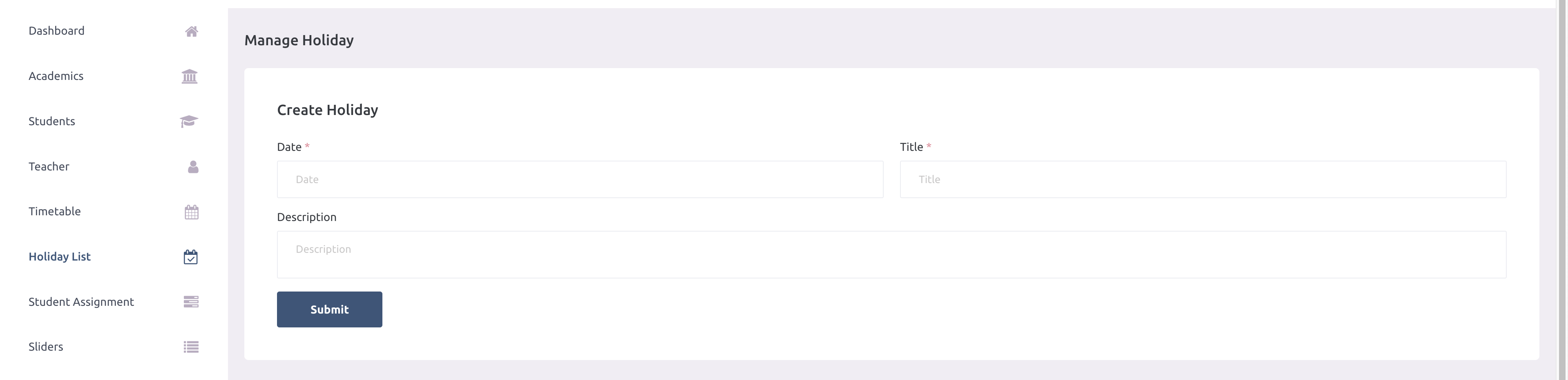 e-School SaaS