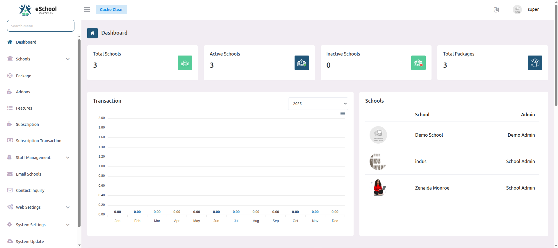 e-School SaaS