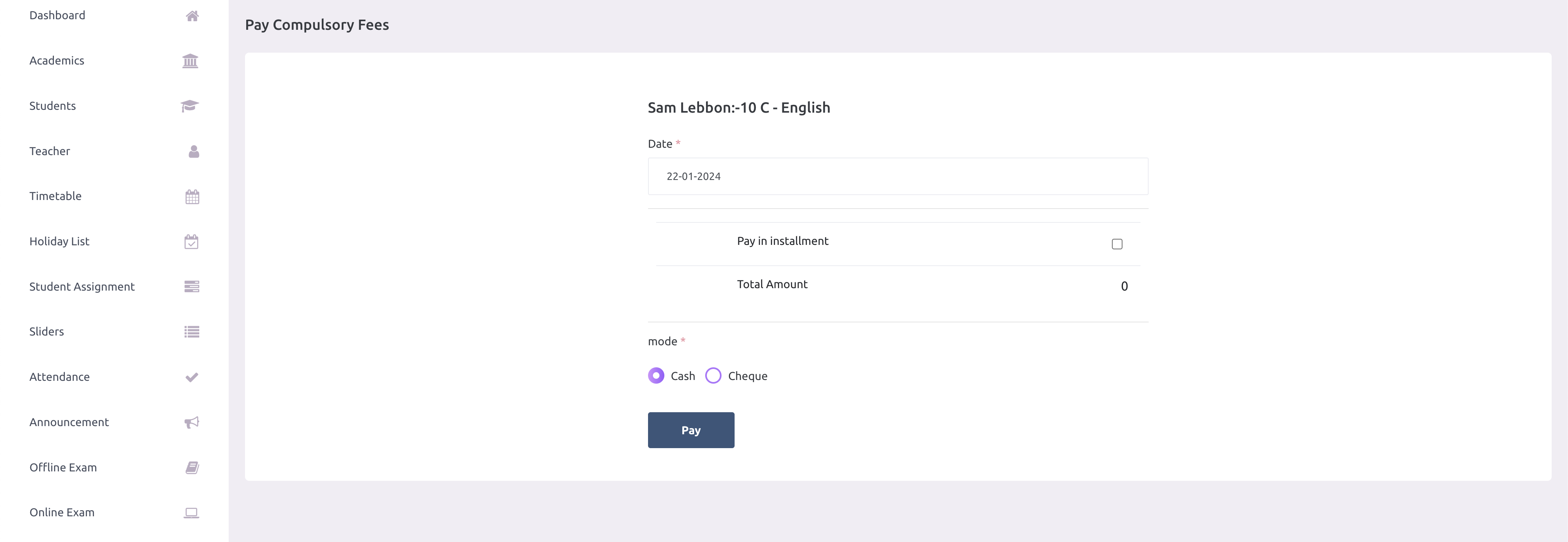 e-School SaaS