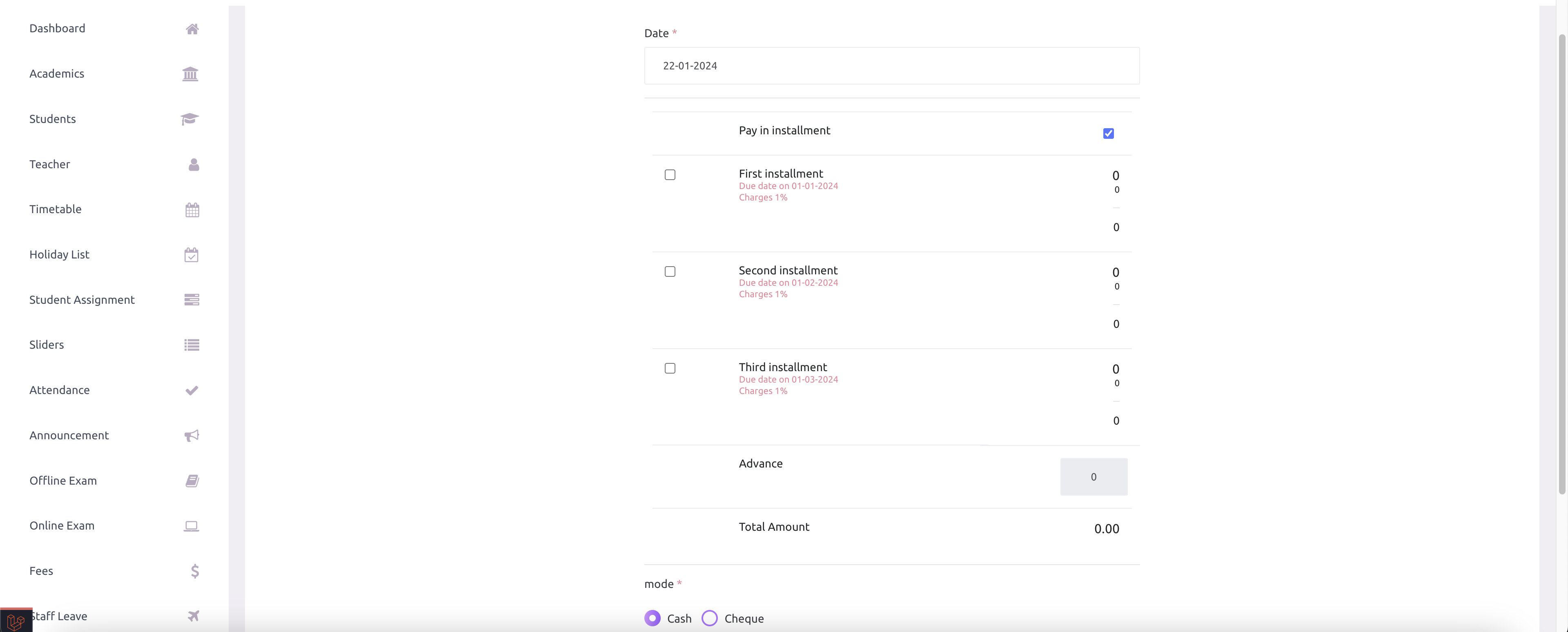e-School SaaS