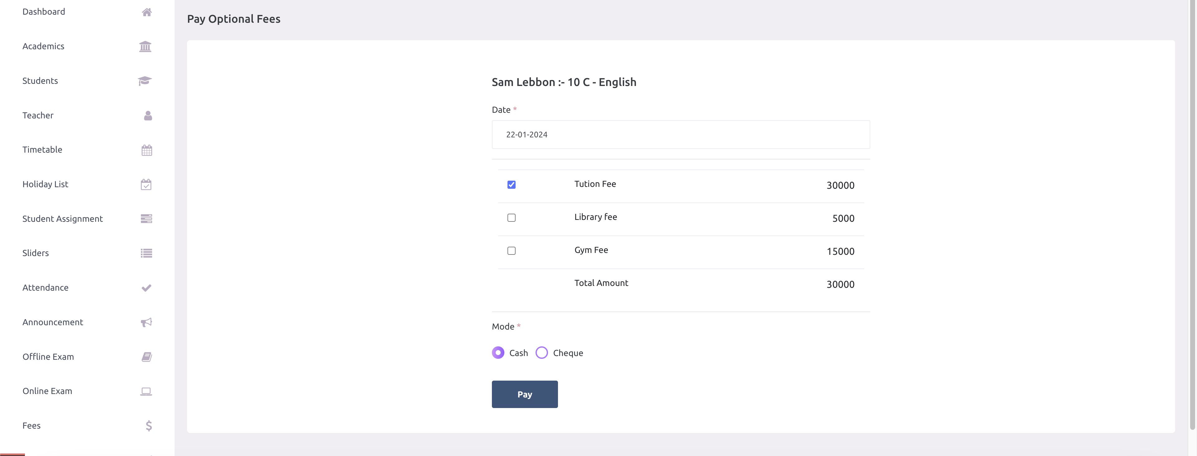 e-School SaaS