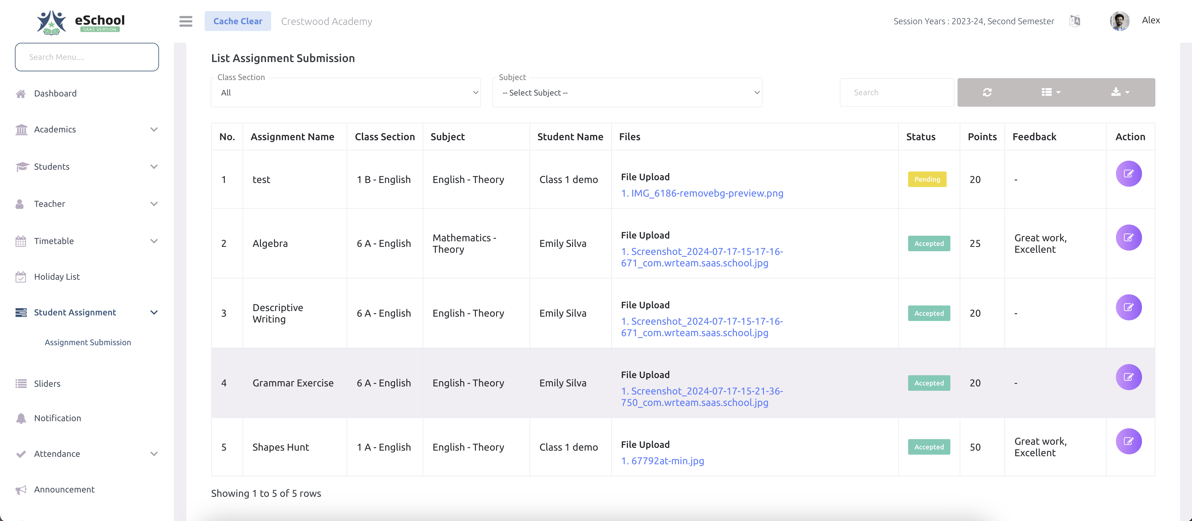 e-School SaaS
