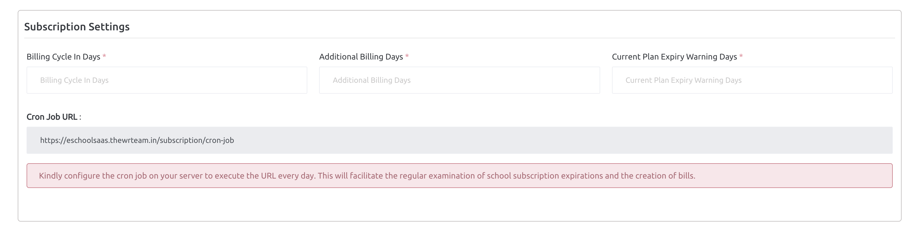 e-School SaaS