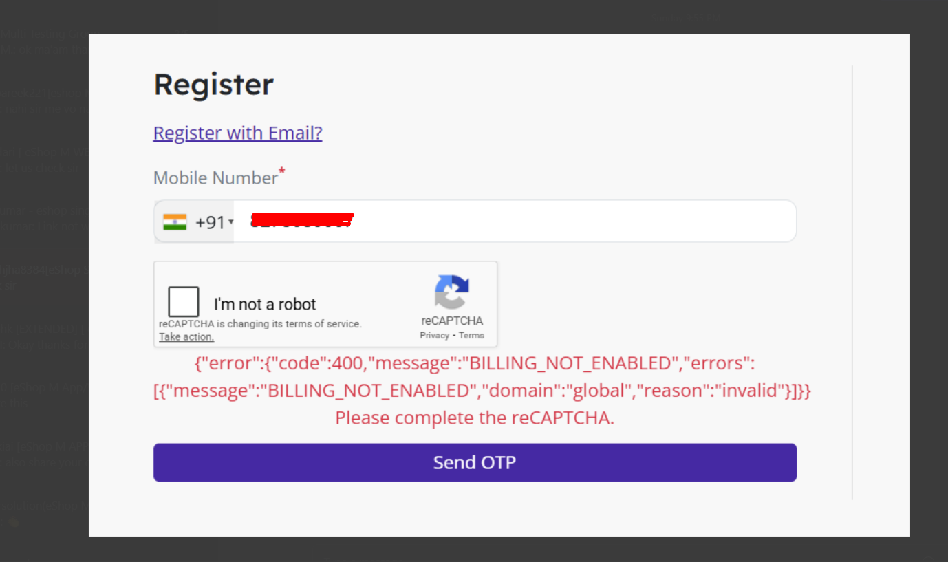 BILLING_NOT_ENABLE