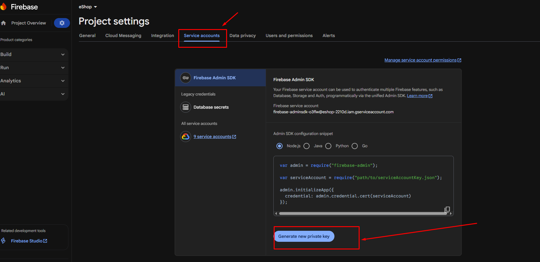 download json file