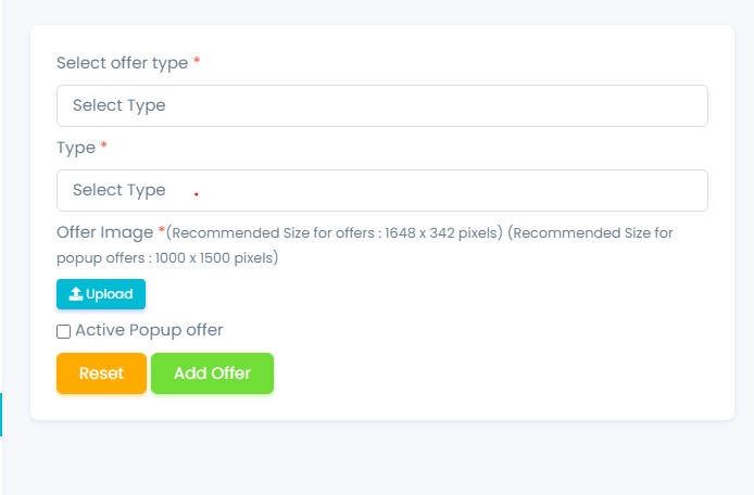 Offers Details