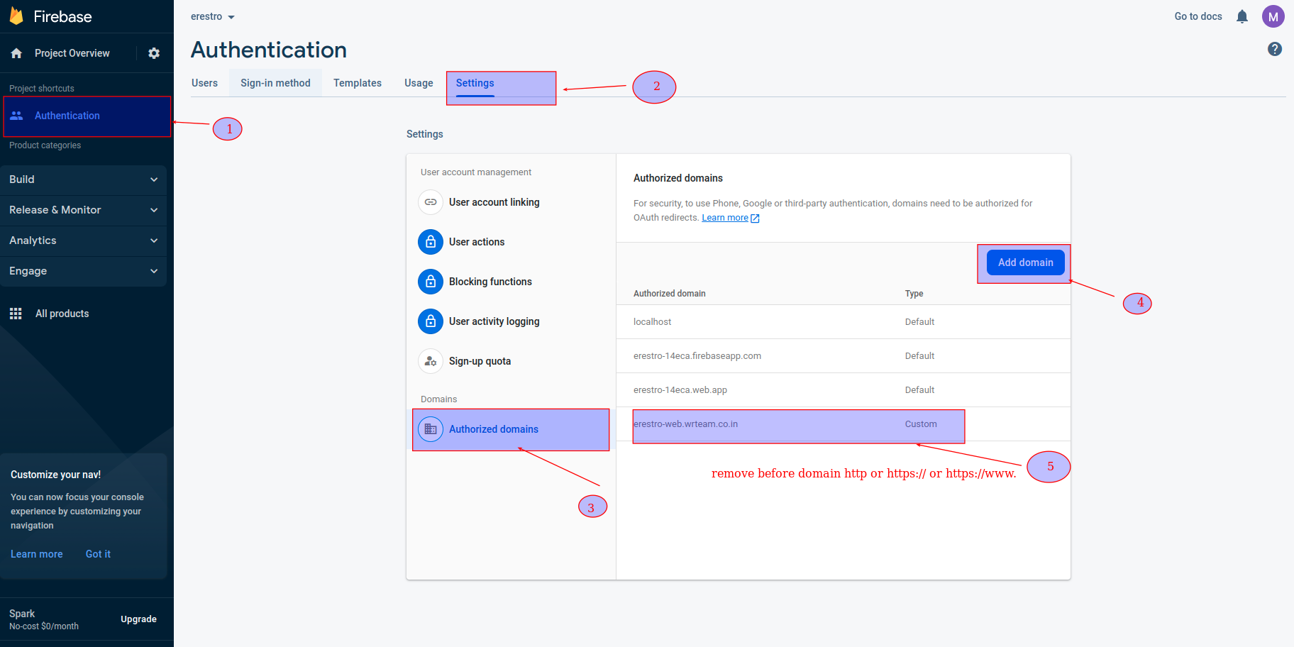 Firebase Configuration