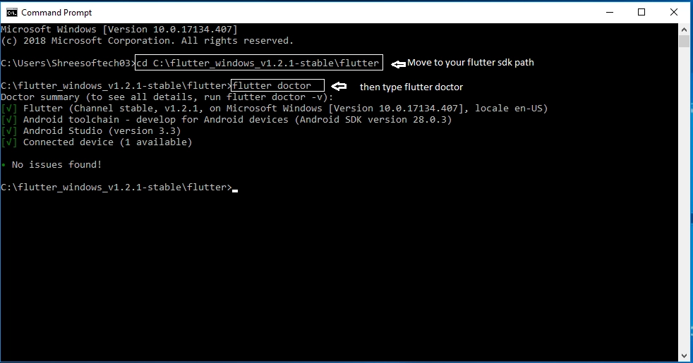 Flutter Check