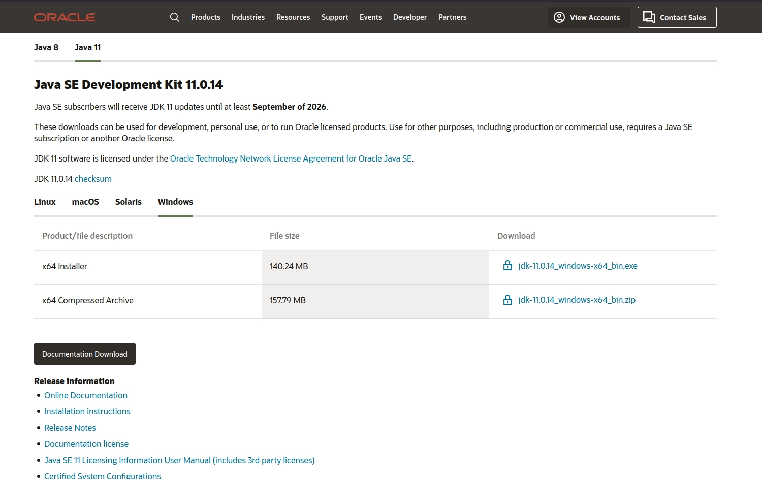 Java JDK Download