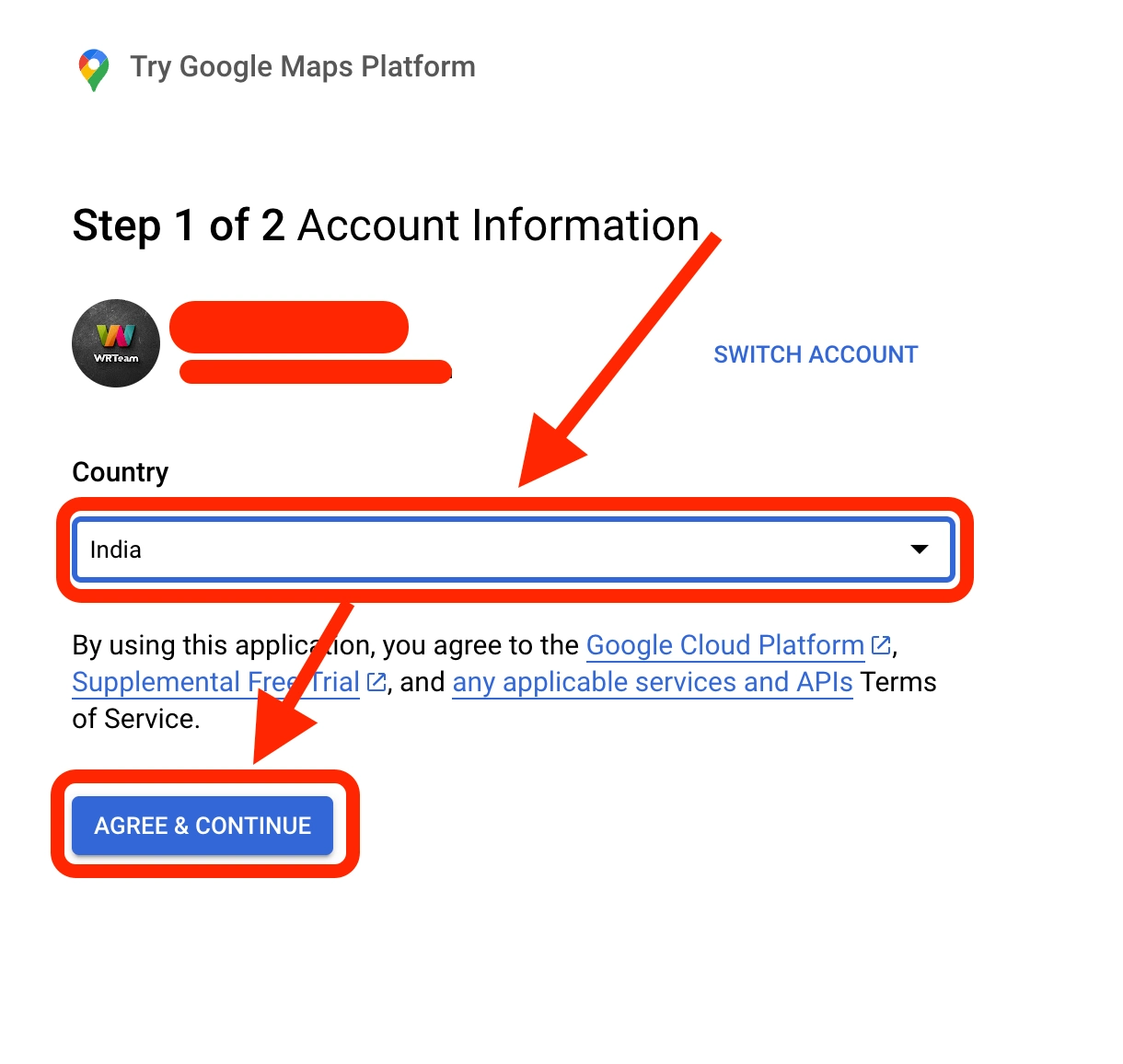 Map API Key 7
