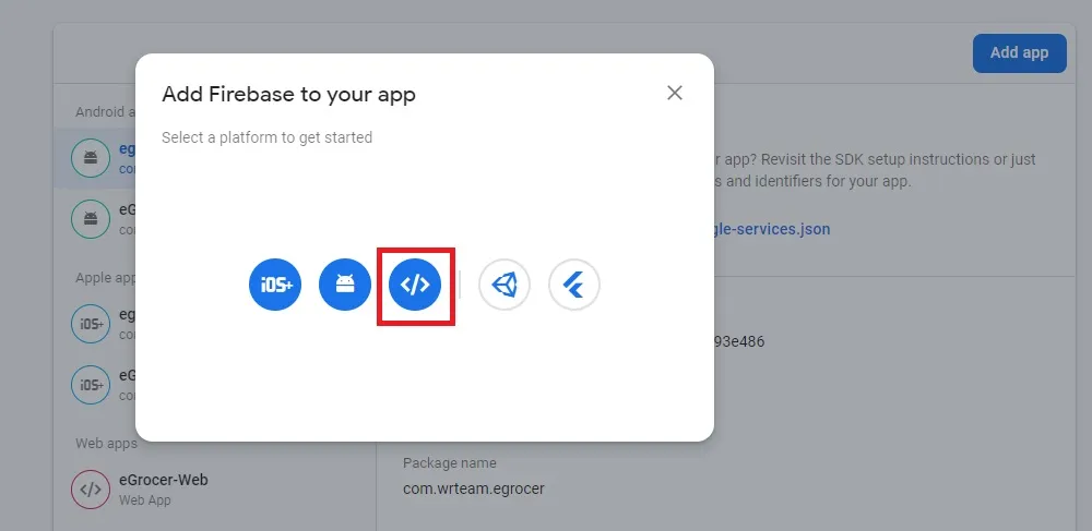 Firebase Step 4