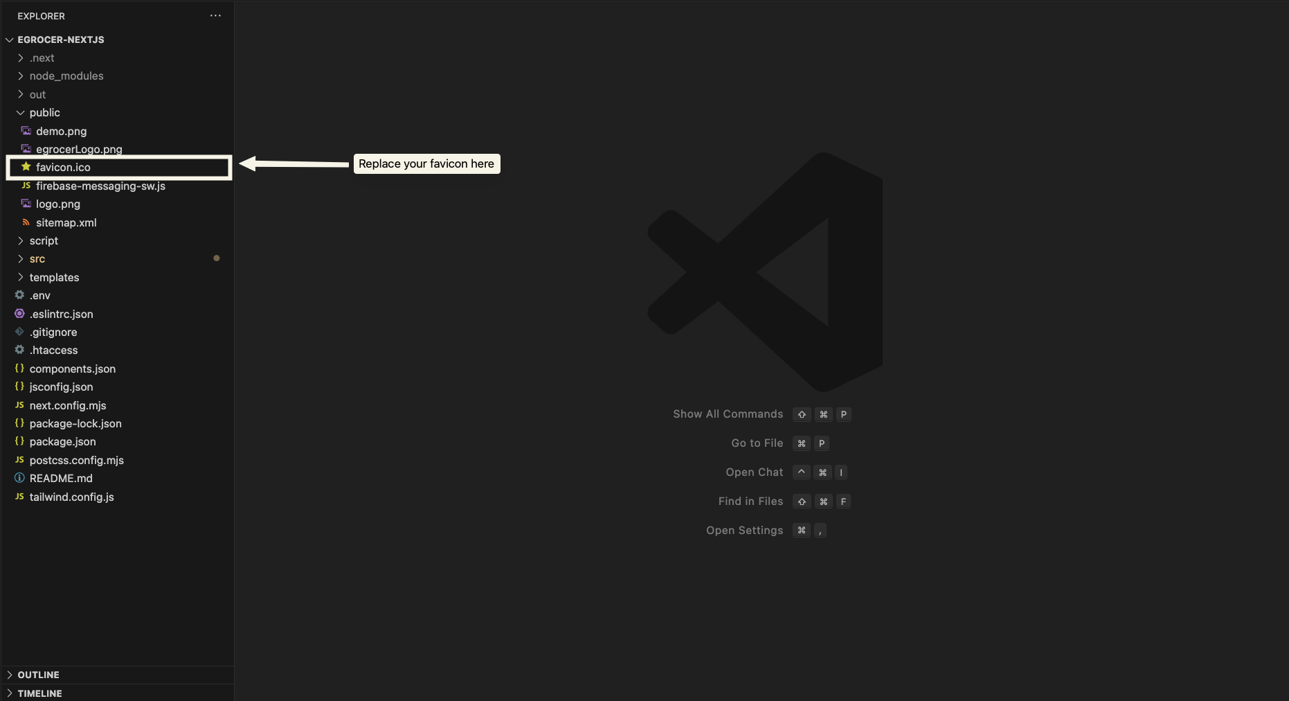 Upload Favicon