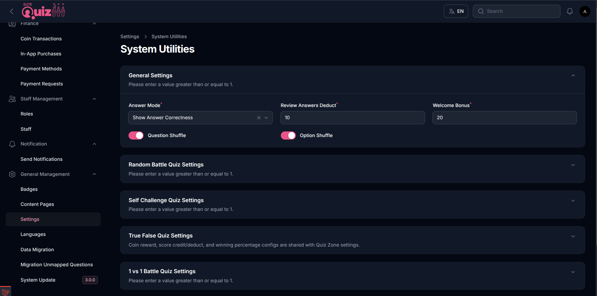 System Utilities 1