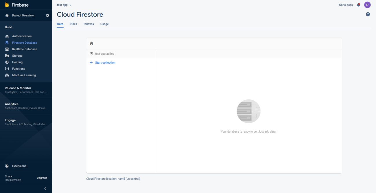 Enable Firestore 3