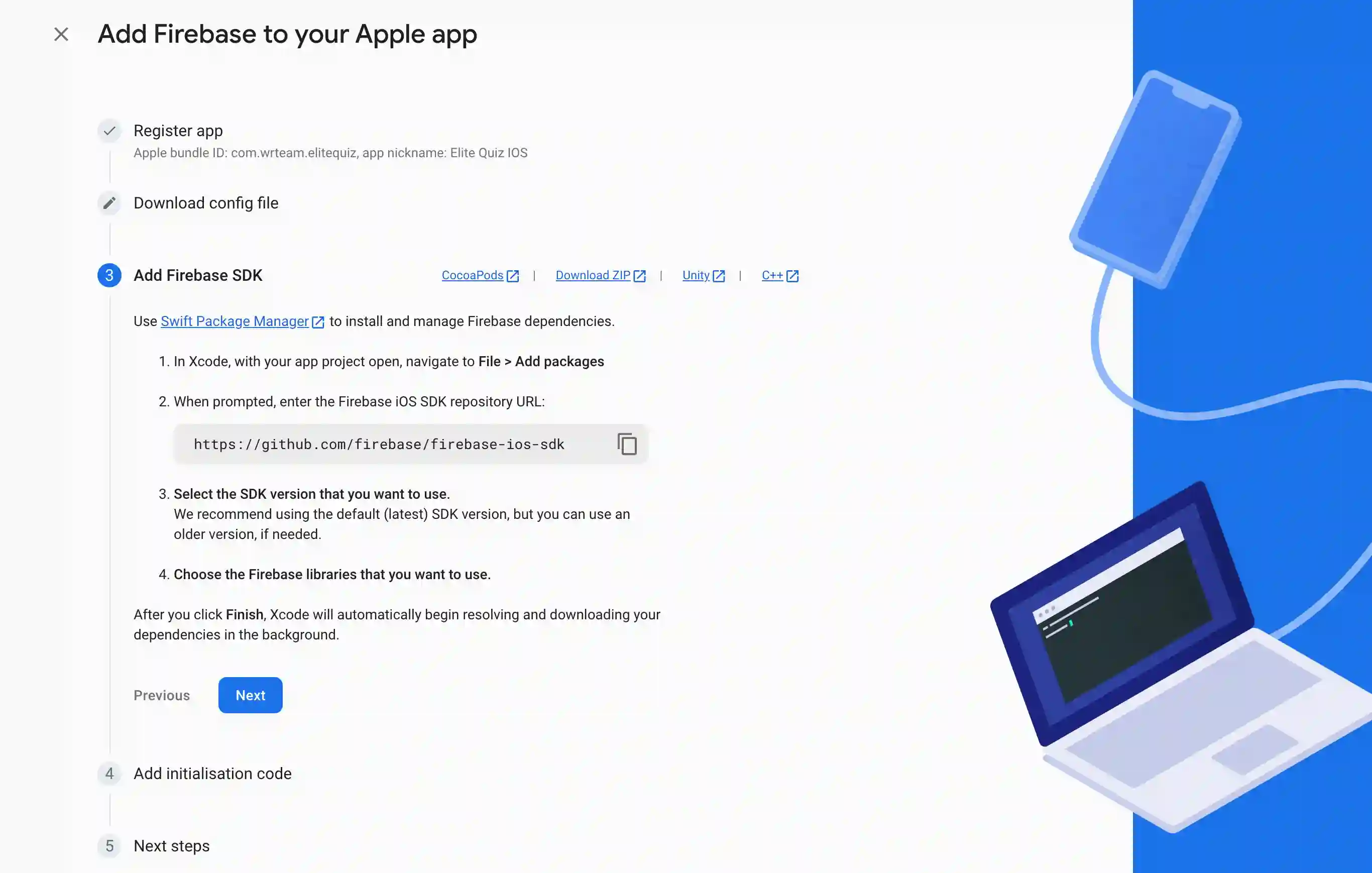 Add iOS 4