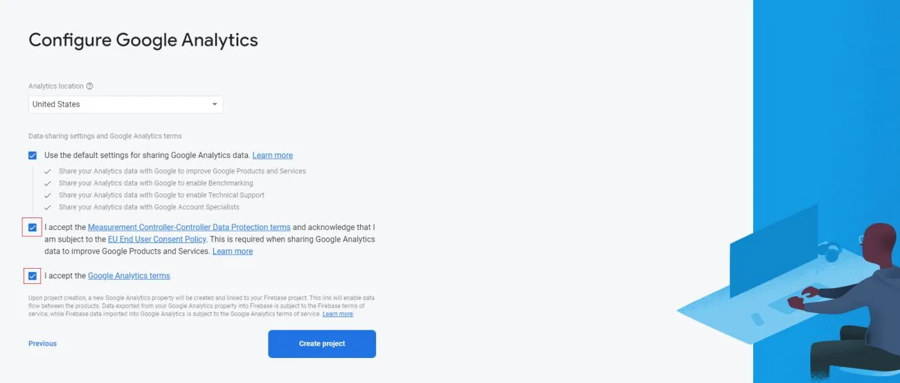 Create Firebase 3