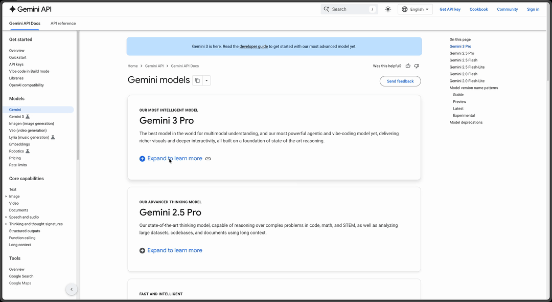 Gemini model copy code