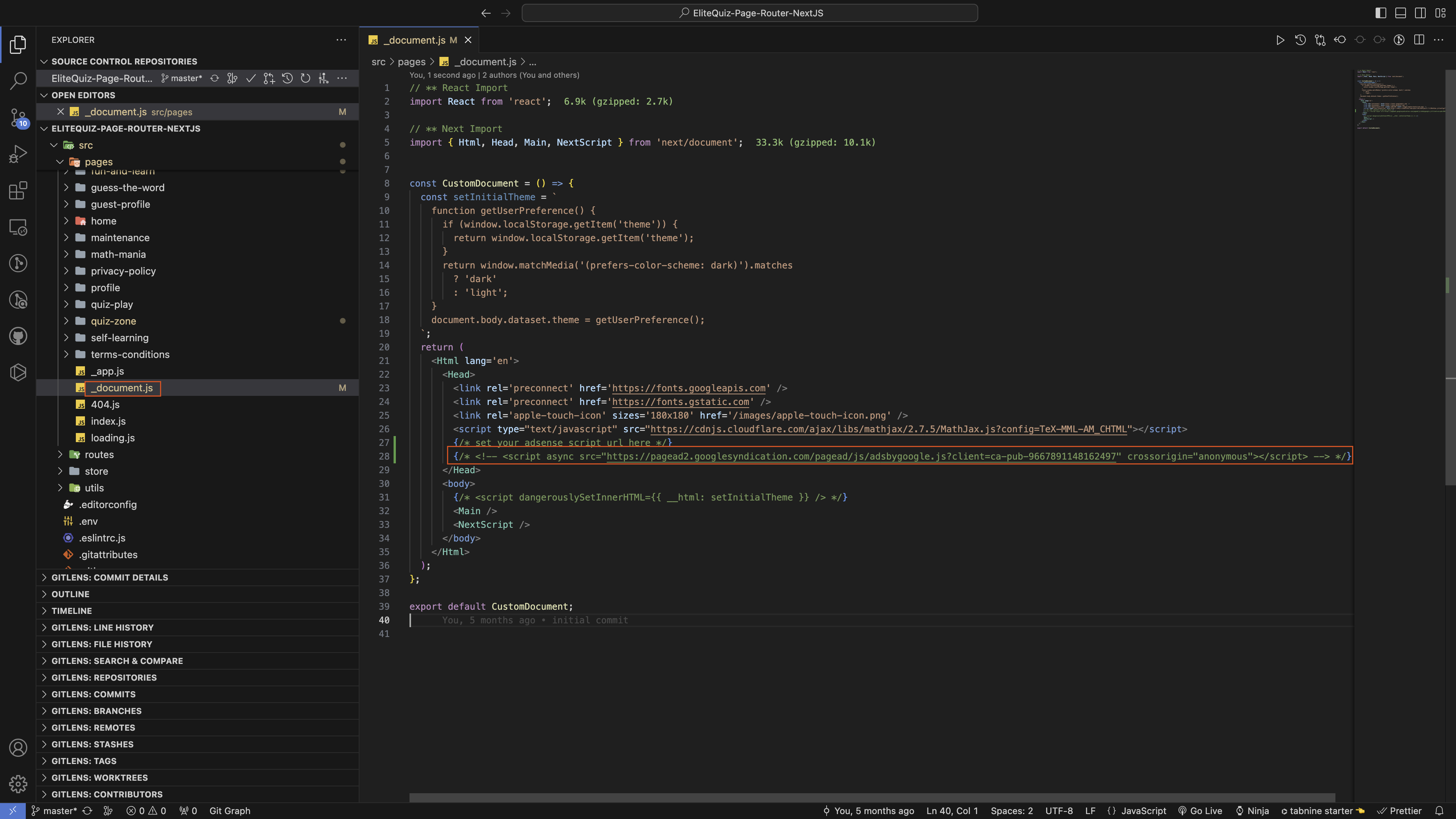 Script HTML