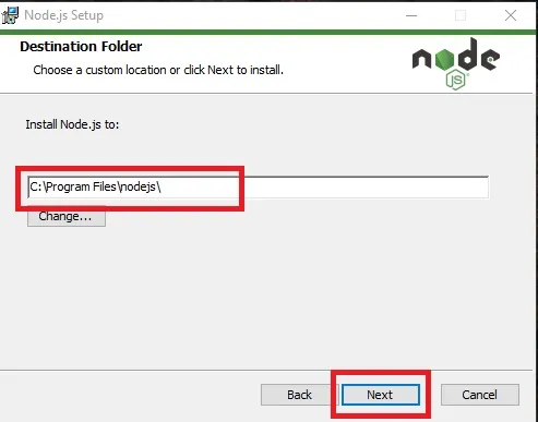 NPM Installation Step 3