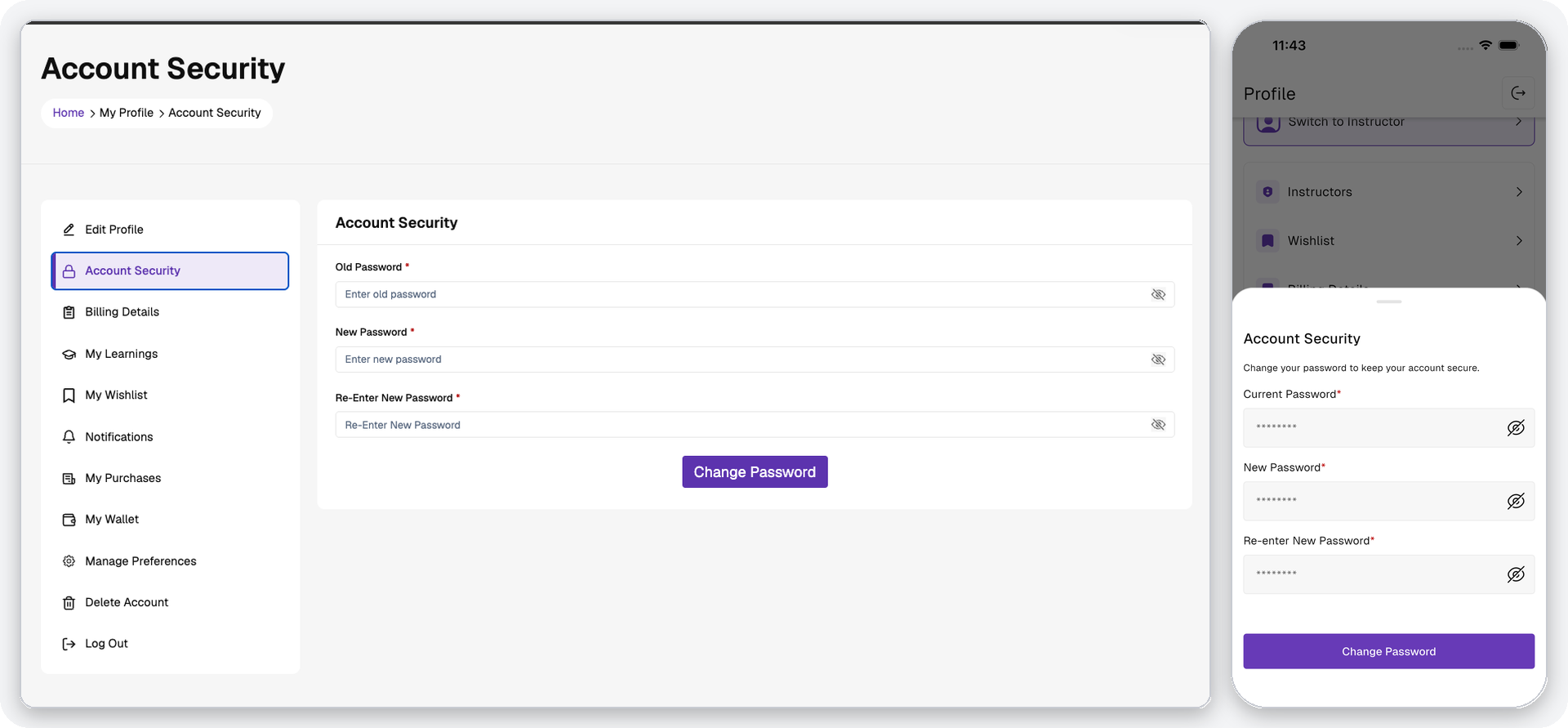 Account Security