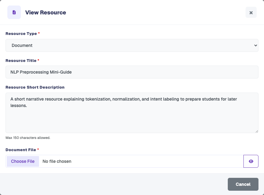 Resources
