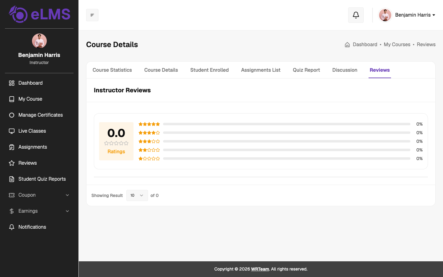 Course Reviews