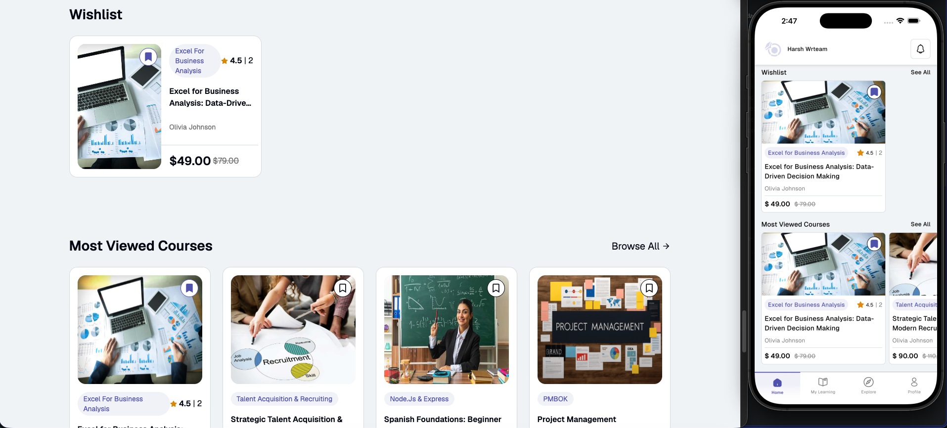 Featured Sections