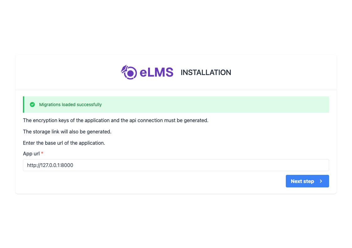 Installation Migration Status