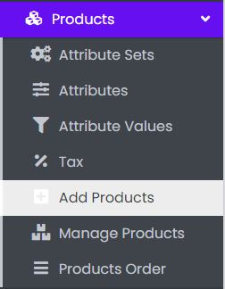 Products Panel