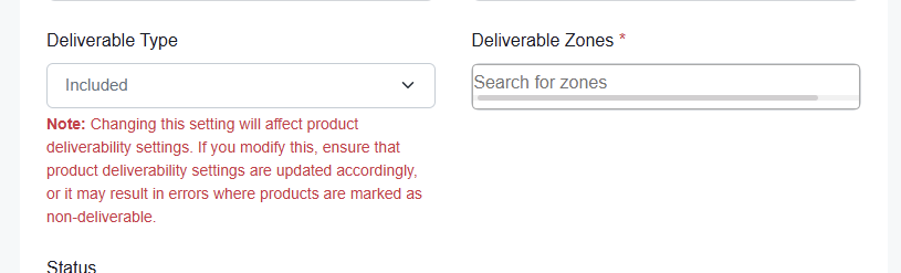 Zone Process Example