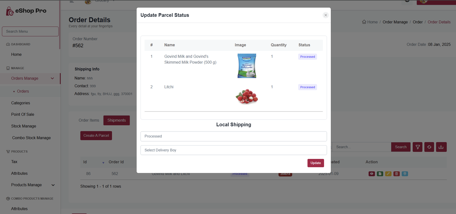 Return Process